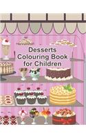 Desserts Coloring Book for Children