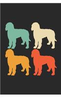 Goldendoodle Notebook - Retro Goldendoodle Journal - Vintage Goldendoodle Diary
