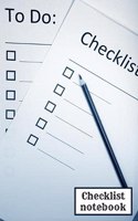 Checklist logBook