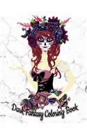 Dark Fantasy Coloring Book