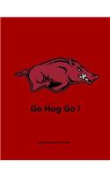 Go Hog Go! -Arkansas Razorbacks Notebook-