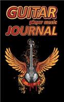 Guitar Player Music Journal -: Music Blank Sheets Notebook for Musicians and Songwriters.(1 Awesome Music Notebooks)