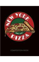 New York Pizza Composition Notebook