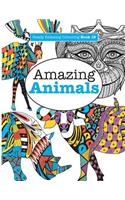 Really Relaxing Colouring Book 19: Amazing Animals(English)