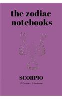 Scorpio - The Zodiac Notebooks