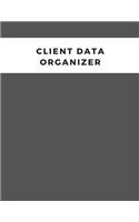 Client Data Organizer: Smart Alphabetical Client Tracker- Professional Business To do list Book for Hair Stylist, Therapist & Nails Stylist- Client Organizer & Client Mana