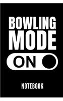 Bowling Mode on Notebook