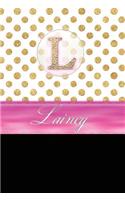 Lainey: Personalized Lined Journal Diary Notebook 150 Pages, 6 X 9 (15.24 X 22.86 CM), Durable Soft Cover