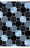 Journal Notebook Dotty Hexagon Pattern 10
