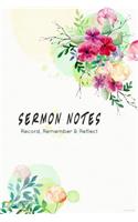 Sermon Notes Journal
