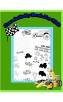 Cars Activity Book for Kids