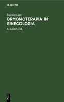 Ormonoterapia in Ginecologia