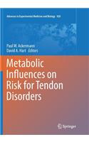 Metabolic Influences on Risk for Tendon Disorders