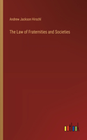 Law of Fraternities and Societies
