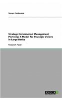 Strategic Information Management Planning: A Model for Strategic Visions in Large Banks