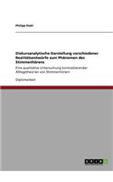 Diskursanalytische Darstellung verschiedener Realitätsentwürfe zum Phänomen des Stimmenhörens: Eine qualitative Untersuchung kontrastierender Alltagstheorien von Stimmenhörern(German)