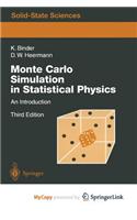 Monte Carlo Simulation in Statistical Physics