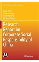 Research Report on Corporate Social Responsibility of China