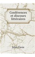 Conférences et discours littéraires