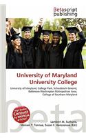 University of Maryland University College: (English)