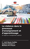 violence dans le processus d'enseignement et d'apprentissage