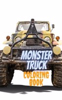 Monster truck coloring book