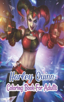 Harley Quinn Coloring Book For Adults