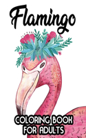 Flamingo Coloring Book for Adults