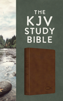 KJV Study Bible [Chesnut Brown Fish]
