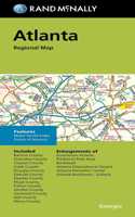Rand McNally Folded Map: Atlanta Regional Map