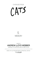 Memory (from Cats) (Mixed Voices and Piano)