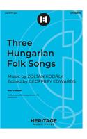 Three Hungarian Folk Songs