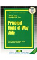Principal Right-Of-Way Aide
