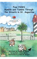 Four PAWS Rumble and Tumble Through the Streets in St. Augustine