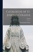 Catalogue of St. Joseph's College; 1908/09