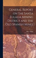 General Report on the Santa Eulalia Mining District and the Old Spanish Mines