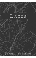 Lagos Travel Notebook: 6x9 Travel Journal with prompts and Checklists perfect gift for your Trip to Lagos (Nigeria) for every Traveler