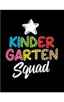 Kindergarten Squad: 2019-2020 Teacher Lesson Planner Organizer with 12 Month Academic Agenda...Weekly & Monthly Calendar 8.5 11 150 pages