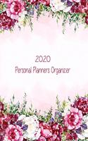 Personal Planners Organizer 2020: Monthly Schedule Organizer - Agenda Planner for The Years 2020, 12 Months Calendar, 52 Weekly Planner Appointment Notebook, Monthly, and Weekly.