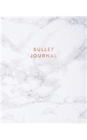 Bullet Journal: Soft White Marble - Dot Grid Bullet Journal Notebook, Gift for Women and Teen Girls (7.25 x 9.5 - 120 pages)