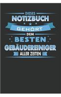 Dieses Notizbuch Gehört Dem Besten Gebäudereiniger Aller Zeiten