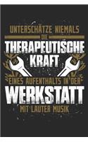 Therapie: Werkstatt Und Laute Musik: Notizbuch / Notizheft Für Mechaniker Kfz-Mechaniker-In Kfz-Mechatroniker-In Schrauber-In A5 (6x9in) Liniert Mit Linien