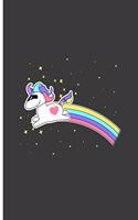 Space Unicorn: Beautiful Unicorn Perfect Gift Lined Notebook/Journal (6x9)