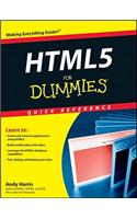 HTML5 For Dummies Quick Reference