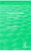 Teacher Attitudes