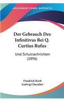 Der Gebrauch Des Infinitivus Bei Q. Curtius Rufus