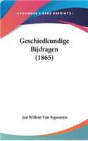 Geschiedkundige Bijdragen (1865)