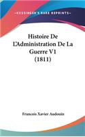 Histoire de L'Administration de La Guerre V1 (1811)