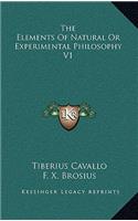 The Elements of Natural or Experimental Philosophy V1