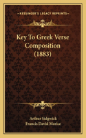 Key To Greek Verse Composition (1883)